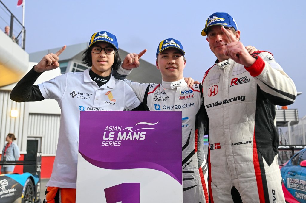 Theodor Jensen jagter Asian Le Mans Series-titlen i Abu Dhabi
(Foto: Bretton Racing)